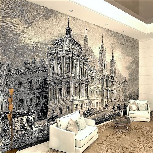 Papier peint design original - MAFRA 1861 - HD WALLS - en textile non-tissé / tableau de maître / croquis