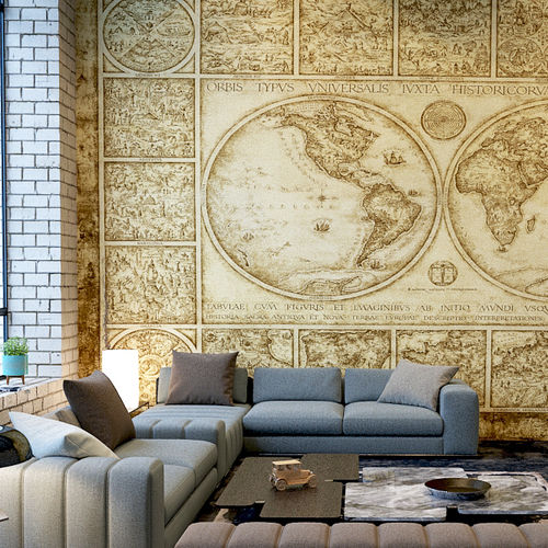 Papier peint classique - UNIVERSAL - HD WALLS - en textile non-tissé / en vinyle / carte