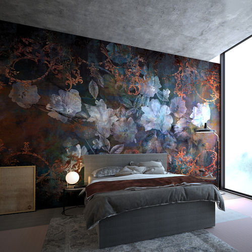 Papier peint contemporain - VINTAGE ROMANCE - HD WALLS - en textile non-tissé / en vinyle / en polyester