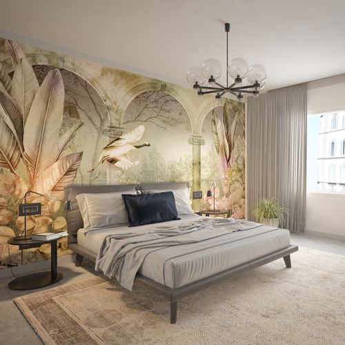 Papier peint contemporain - PAST DAY - HD WALLS - en textile non-tissé / en soie / en vinyle