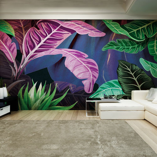 Papier peint contemporain - LA SELVA - HD WALLS - en textile non-tissé / en soie / en vinyle