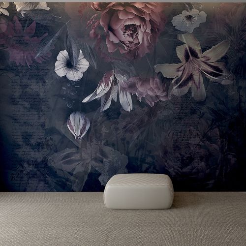 Papier peint contemporain - ROSAS NEGRAS - HD WALLS - en textile non-tissé / en soie / en vinyle