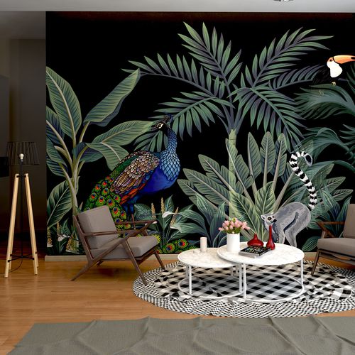 Papier peint contemporain - RETRO - HD WALLS - en textile non-tissé / en vinyle / en polyester