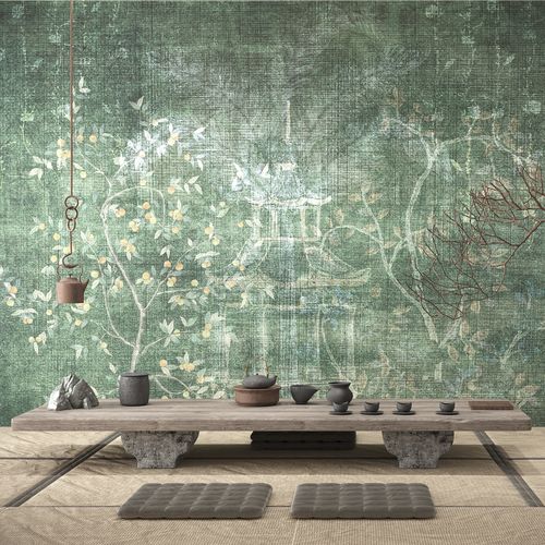Papier peint traditionnel - ARELLO - HD WALLS - en textile non-tissé / en vinyle / en polyester