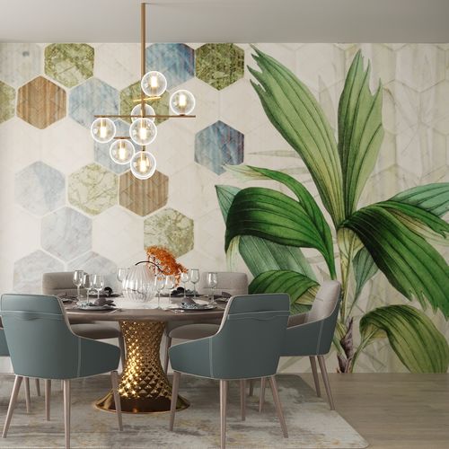 Papier peint contemporain - FENESTRA - HD WALLS - en textile non-tissé / en vinyle / en polyester
