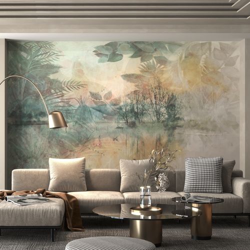 Papier peint contemporain - RIVIERA - HD WALLS - en textile non-tissé / en vinyle / en polyester