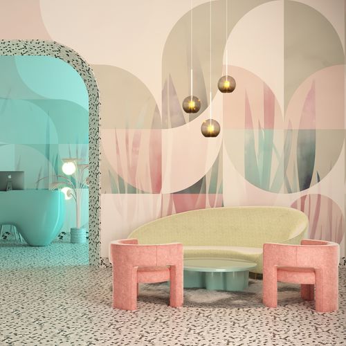 Papier peint design original - SONATA - HD WALLS - en textile non-tissé / en vinyle / en polyester