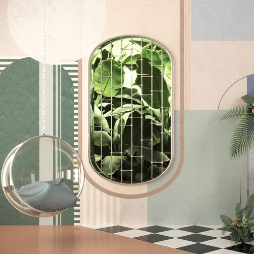 Papier peint contemporain - PENGA - HD WALLS - en textile non-tissé / en vinyle / en polyester