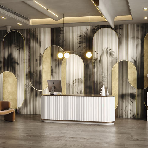 Papier peint design original - HD2513 - TENDAGGIO - HD WALLS - en textile non-tissé / en vinyle / à motif nature