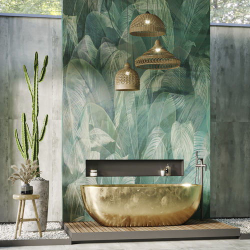 Papier peint contemporain - HD WALLS - en textile non-tissé / en bambou / en vinyle