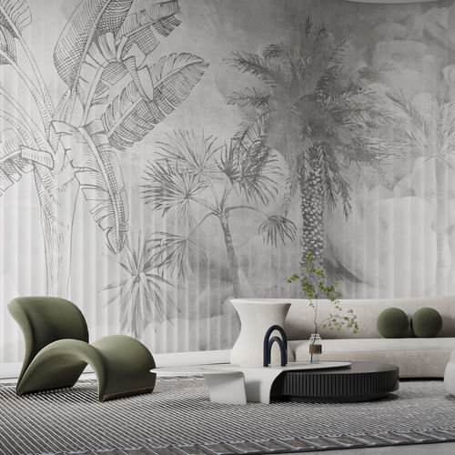 Papier peint contemporain - HD2525 - OASIS - HD WALLS - en textile non-tissé / en vinyle / à motif nature