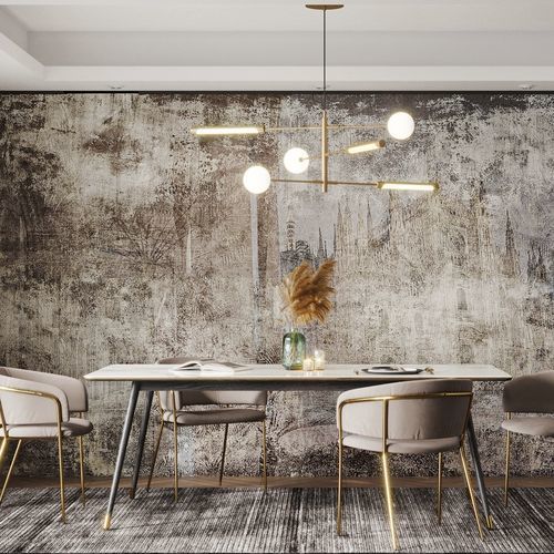 Papier peint contemporain - HD2528 - CUFRE - HD WALLS - en textile non-tissé / en vinyle / panoramique