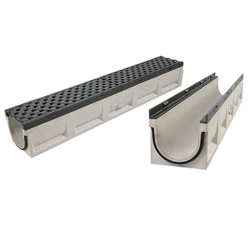 Caniveau à fente - FORTIS - Richard Brink GmbH & Co KG - à grille / en béton / grille en fonte