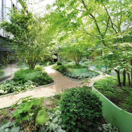 Jardinière en acier inoxydable - Richard Brink GmbH & Co KG - en acier COR-TEN® / en aluminium / rectangulaire
