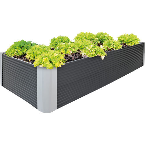 Jardinière en aluminium - JANUS - Richard Brink GmbH & Co KG - en fer / rectangulaire / contemporaine