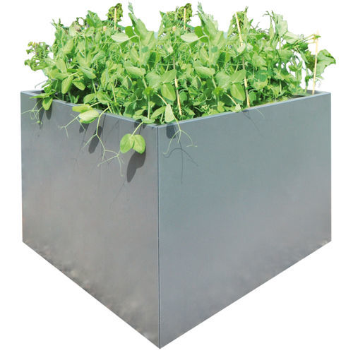 Jardinière en aluminium - MODULAR - Richard Brink GmbH & Co KG - en acier corten / en acier inoxydable / rectangulaire