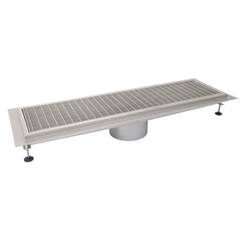 Caniveau à grille - COLLECTA - Richard Brink GmbH & Co KG - pour cuisine / pour douche / pour piscine