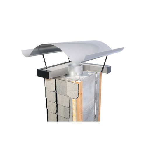 Habillage de cheminée contemporain - Richard Brink GmbH & Co KG - en acier galvanisé