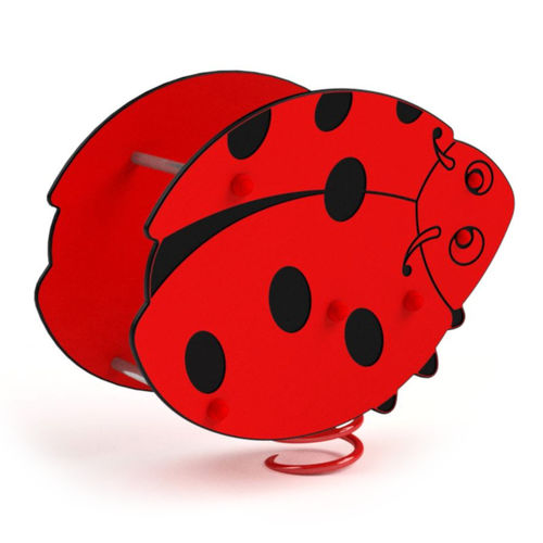 Jeu à ressort en métal - LADYBUG - Astrus Playgrounds - en HDPE / animal / nature