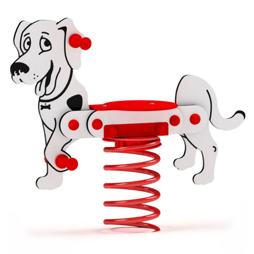 Jeu à ressort en HDPE - DOG - Astrus Playgrounds - animal / monoplace