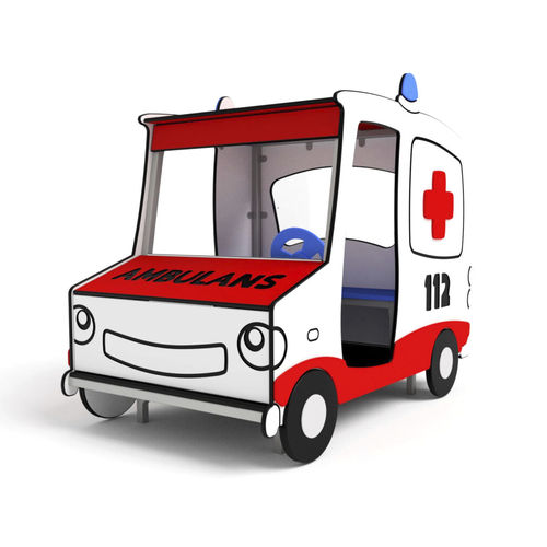 Véhicule pour aire de jeux - 3704S AMBULANCE - Astrus Playgrounds