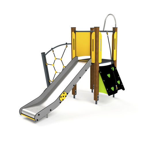 Structure de jeu pour aire de jeux - 10003 - Astrus Playgrounds - en métal / en bois / en HDPE