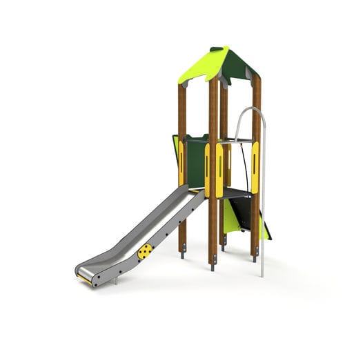Structure de jeu pour aire de jeux - 10009 - Astrus Playgrounds - en inox / en acier galvanisé / en acier à revêtement par poudre