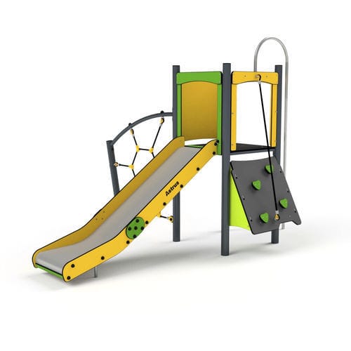 Structure de jeu pour aire de jeux - 11003 - Astrus Playgrounds - en métal / en HDPE / modulaire
