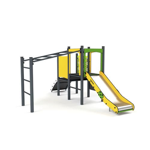Structure de jeu pour aire de jeux - 11012 - Astrus Playgrounds - en métal / en HDPE / modulaire