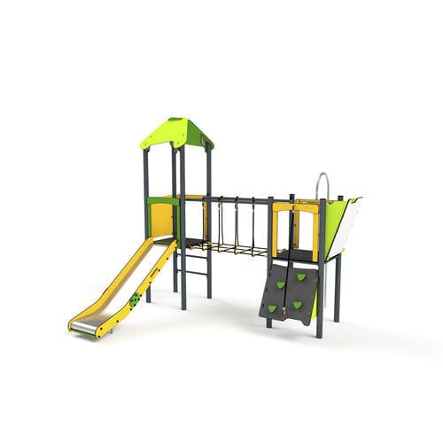 Structure de jeu pour aire de jeux - 11013 - Astrus Playgrounds - en métal / en HDPE / modulaire