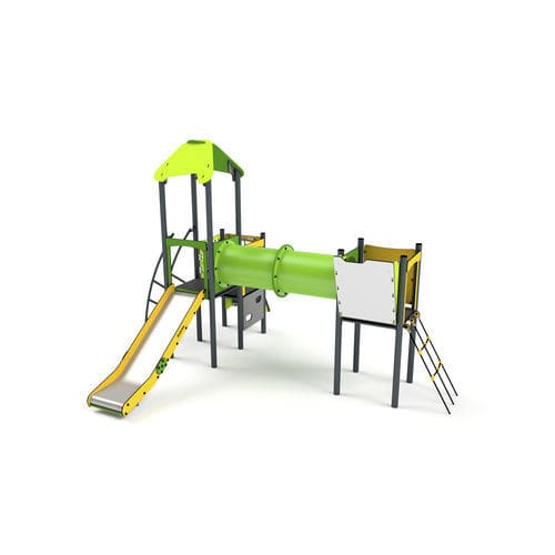 Structure de jeu pour aire de jeux - 11028 - Astrus Playgrounds - en métal / en HDPE / modulaire