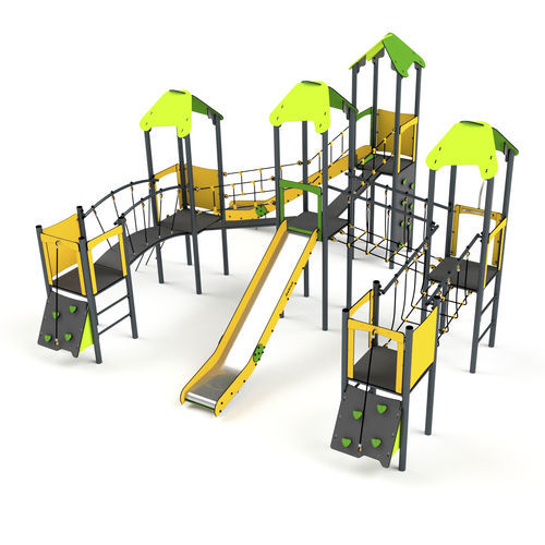 Structure de jeu pour aire de jeux - 11036 - Astrus Playgrounds - en métal / en HDPE / modulaire