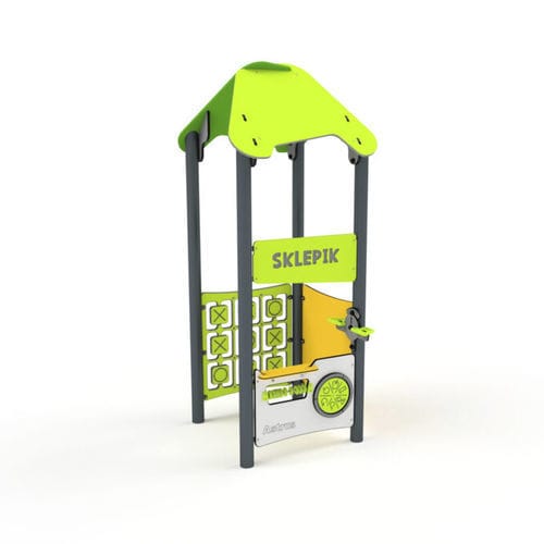 Structure de jeu pour aire de jeux - 11049 - Astrus Playgrounds - en métal / en HDPE / modulaire