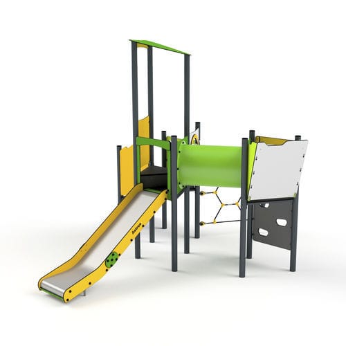 Structure de jeu pour aire de jeux - 11057 - Astrus Playgrounds - en métal / en HDPE / modulaire