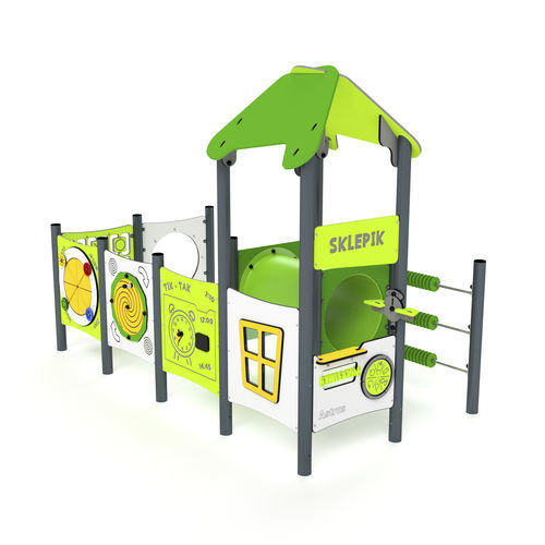 Structure de jeu pour aire de jeux - 11059 - Astrus Playgrounds - en métal / en HDPE / modulaire