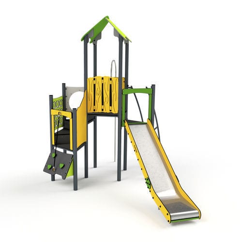 Structure de jeu pour aire de jeux - 11073 - Astrus Playgrounds - en métal / en HDPE / modulaire