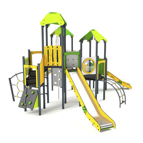 Structure de jeu pour aire de jeux - 11075 - Astrus Playgrounds - en métal / en HDPE / modulaire