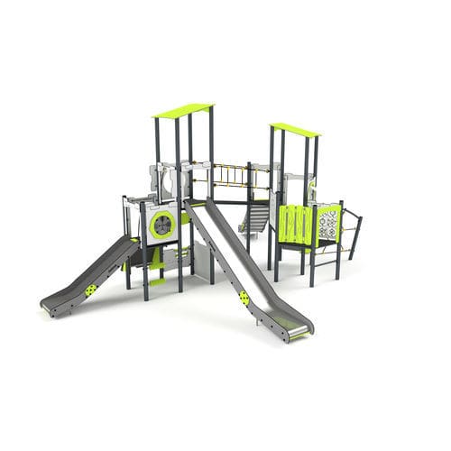 Structure de jeu pour aire de jeux - 11091 - Astrus Playgrounds - en métal / en HDPE / modulaire