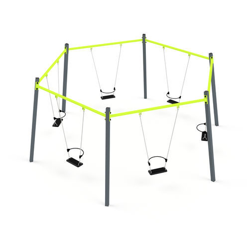 Balançoire en métal - 3505S - Astrus Playgrounds - pour parc de jeux / multiple
