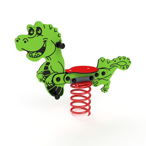 Jeu à ressort en HDPE - 3415S DINO - Astrus Playgrounds - animal / monoplace
