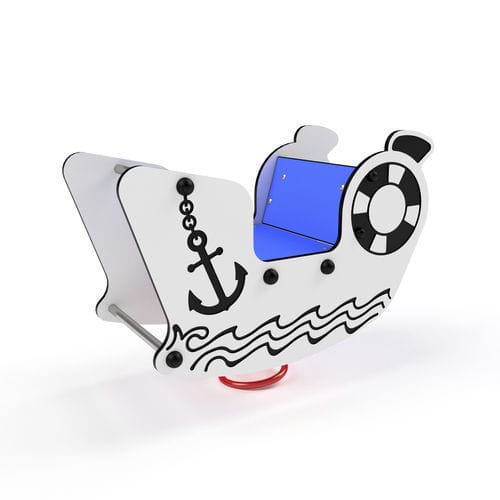 Jeu à ressort en HDPE - 3404S SHIP - Astrus Playgrounds - transport / monoplace / 2 places