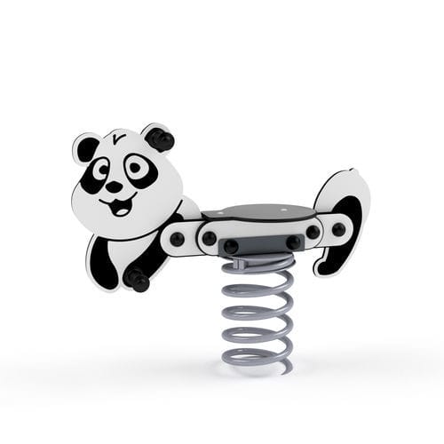 Jeu à ressort en HDPE - 3425S PANDA - Astrus Playgrounds - animal / monoplace