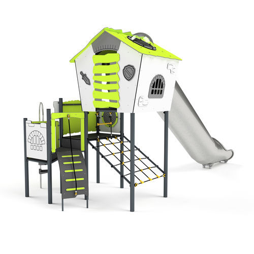 Structure de jeu pour aire de jeux - 11087 - Astrus Playgrounds - en métal / en HDPE / modulaire