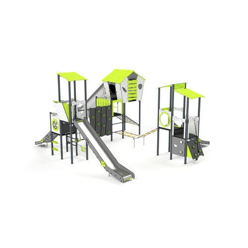 Structure de jeu pour aire de jeux - 11085 - Astrus Playgrounds - en métal / en HDPE / modulaire