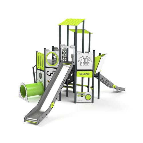 Structure de jeu pour aire de jeux - 11103 - Astrus Playgrounds - en métal / en HDPE / modulaire