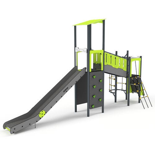 Structure de jeu pour aire de jeux - 11109 - Astrus Playgrounds - en métal / en HDPE / modulaire