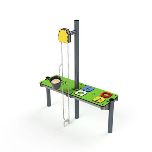 Structure de jeu pour aire de jeux - 3221S - Astrus Playgrounds - en HDPE / en métal