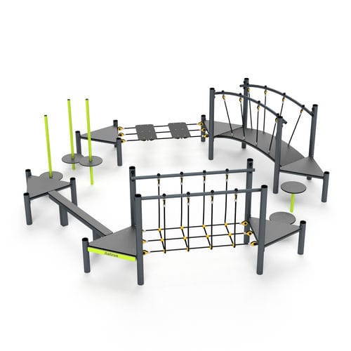 Aire de fitness en plein air pour aire de jeux - 3645S - Astrus Playgrounds - pour école / pour activité sportive / pour espace public