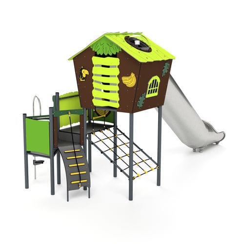 Structure de jeu pour aire de jeux - 11131 - Astrus Playgrounds - en métal / en HDPE / modulaire