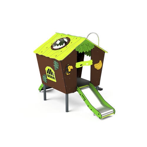 Structure de jeu pour aire de jeux - 11135 - Astrus Playgrounds - en métal / en HDPE / modulaire